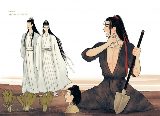 Обои картинки фото аниме, mo dao zu shi, магистр, дьявольского, культа