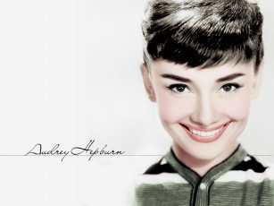 Картинка девушки audrey+hepburn актриса брюнетка лицо