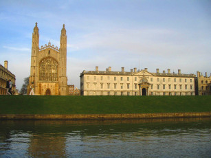 обоя cambridge, uk, города, здания, дома