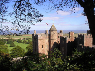 Картинка dunster uk города дворцы замки крепости