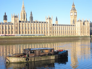 обоя parliament, uk, города, лондон, великобритания