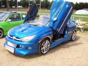 обоя peugeot, 206cc, автомобили