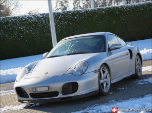 обоя porsche, 996, turbo, автомобили