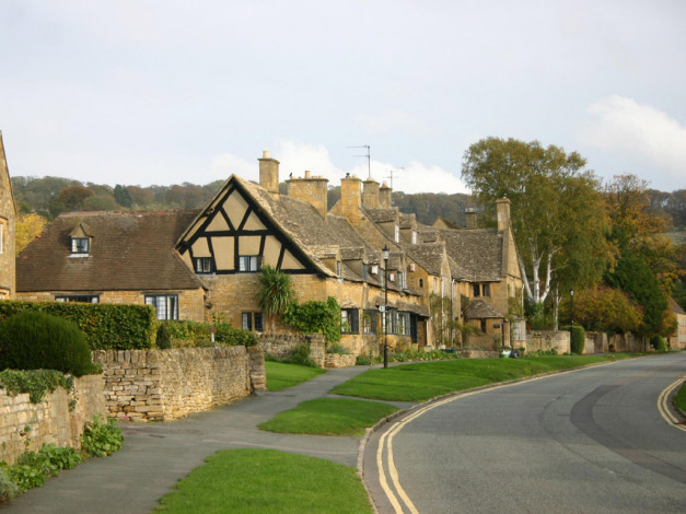 Обои картинки фото broadway, uk, города, улицы, площади, набережные