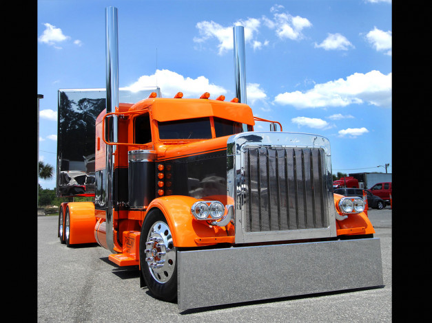 Обои картинки фото автомобили, peterbilt