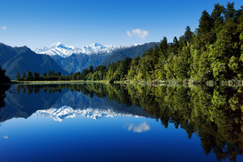 обоя природа, реки, озера, пейзаж, отражение, горы, деревья, лес, озеро