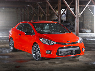 Картинка автомобили kia koup cerato za-spec 2014 красный