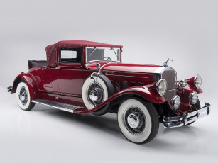 обоя автомобили, классика, coupe, convertible, pierce-arrow, model, a, красный, 1930