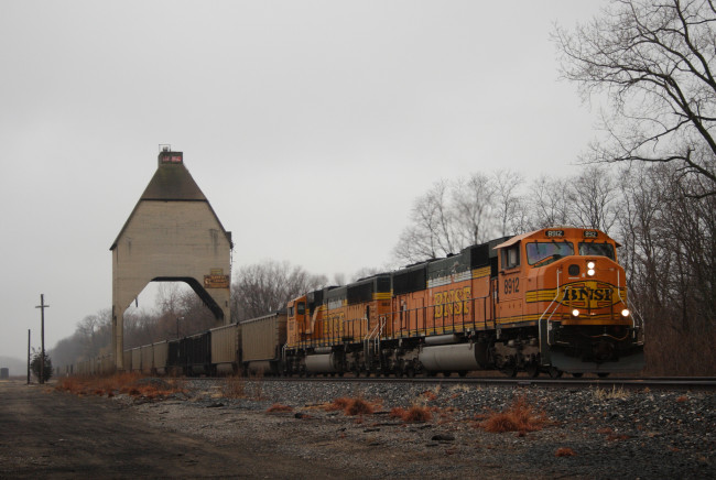 Обои картинки фото техника, поезда, состав, рельсы, локомотив