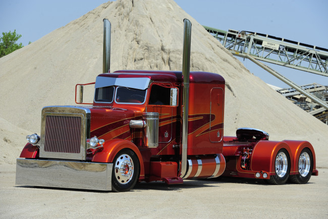 Обои картинки фото автомобили, peterbilt