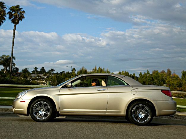 Обои картинки фото автомобили, chrysler, convertible, sebring