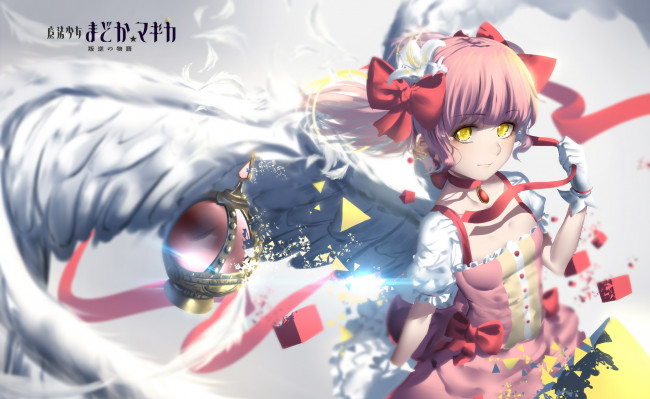 Обои картинки фото автор,  hk , zxd0554, аниме, mahou shoujo madoka magika, mahou, shoujo, madoka, magica, kaname