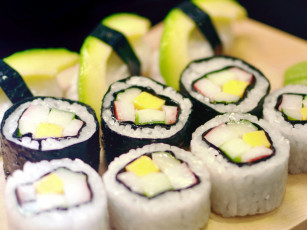 Картинка еда рыба +морепродукты +суши +роллы японская роллы кухня ассорти