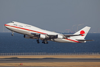 Картинка boeing+747-47c авиация пассажирские+самолёты авиалайнер
