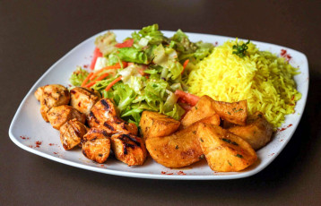 Картинка еда вторые+блюда картофель рис салат