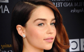 обоя девушки, emilia clarke, серьги