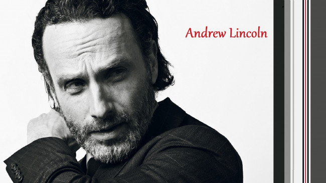 Обои картинки фото мужчины, andrew lincoln, andrew, lincoln