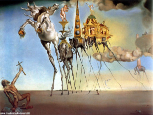 Картинка salvador dali temptation рисованные