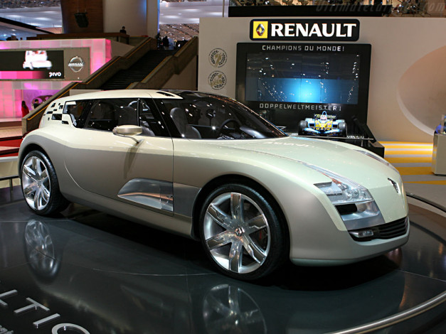 Обои картинки фото renault, altica, concept, автомобили