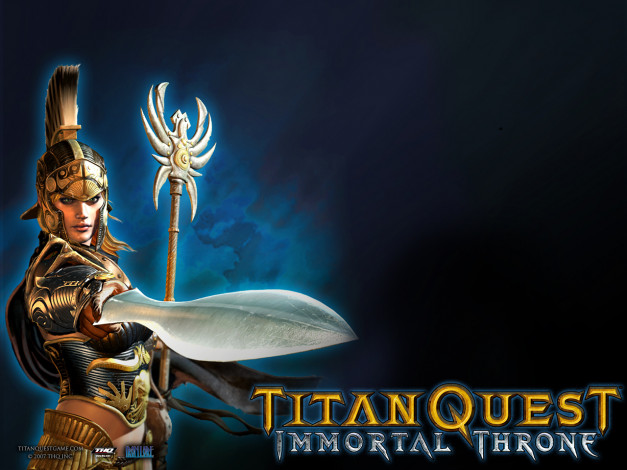 Обои картинки фото видео, игры, titan, quest, immortal, throne