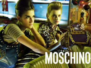 обоя бренды, moschino