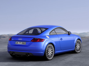 Картинка автомобили audi синий 2014 coupе tt