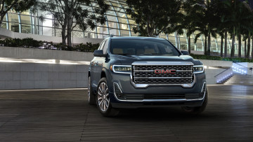 обоя 2020 gmc acadia denali, автомобили, gm-gmc, 2020, внедорожник, acadia, denali, gmc, город, джип