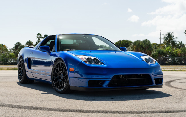 Обои картинки фото honda nsx, автомобили, honda, nsx, blue