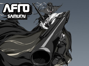 Картинка аниме afro samurai