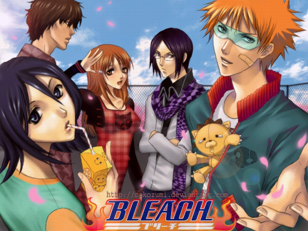 Обои картинки фото аниме, bleach