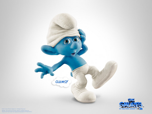 Обои картинки фото the, smurfs, мультфильмы