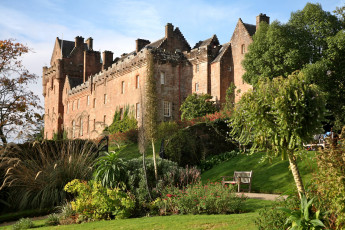 Картинка города дворцы замки крепости brodick castle scotland