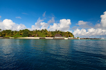 Картинка kuramathi island природа тропики мальдивы
