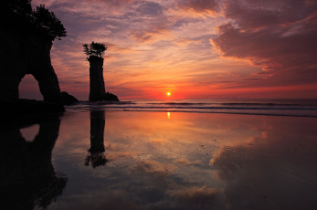 Картинка the last sun природа восходы закаты морской закат