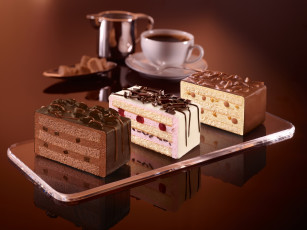 Картинка еда пирожные кексы печенье кофе сладкое десерт