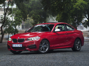 обоя автомобили, bmw, m235i, coupе, za-spec, f22, 2014, красный