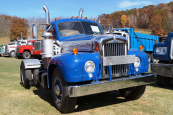 Картинка 1963+mack+b-61 автомобили mack сша грузовики тяжелые inc trucks