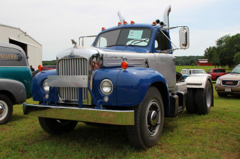 обоя 1963 mack truck model b-61, автомобили, mack, сша, грузовики, тяжелые, inc, trucks