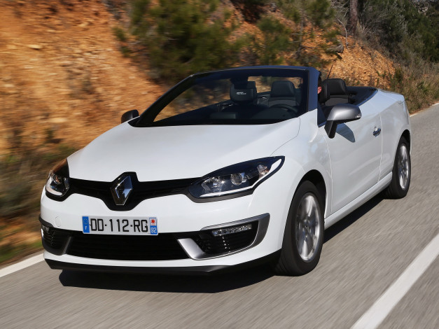 Обои картинки фото автомобили, renault, mеgane, gt, coupе-cabriolet, 2014, line