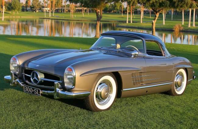 Обои картинки фото автомобили, mercedes-benz, 1963, mercedes, benz, 300sl