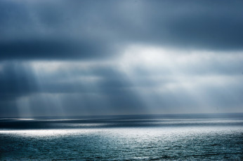 Картинка природа моря океаны облака солнце море