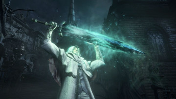 Картинка видео+игры bloodborne мужчина меч
