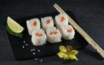 Картинка еда рыба +морепродукты +суши +роллы ролы палочки