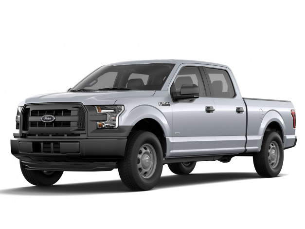 Обои картинки фото автомобили, ford, 2015г, f-150, xl, supercrew