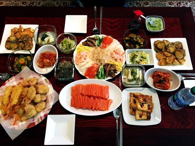 Обои картинки фото еда, разное, korean, new, year