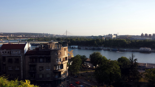 Обои картинки фото города, берлин , германия, река, пристань