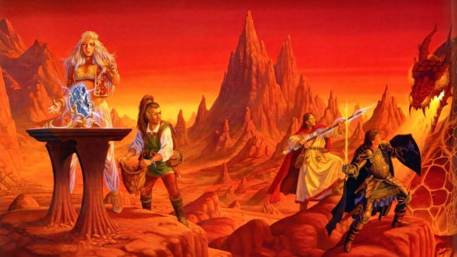 Обои картинки фото фэнтези, _larry elmore, larry, elmore