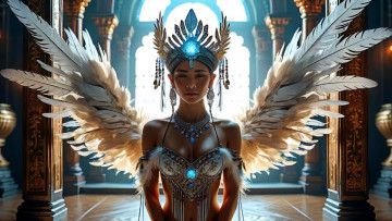 обоя 3д графика, ангел , angel, нейросети, графика, нейроарт, ai, art, нейронные, сети, рисунки, нейро, искусство, нейрографика, graphics, neuroart, neural, networks, drawings, neuro, neurography