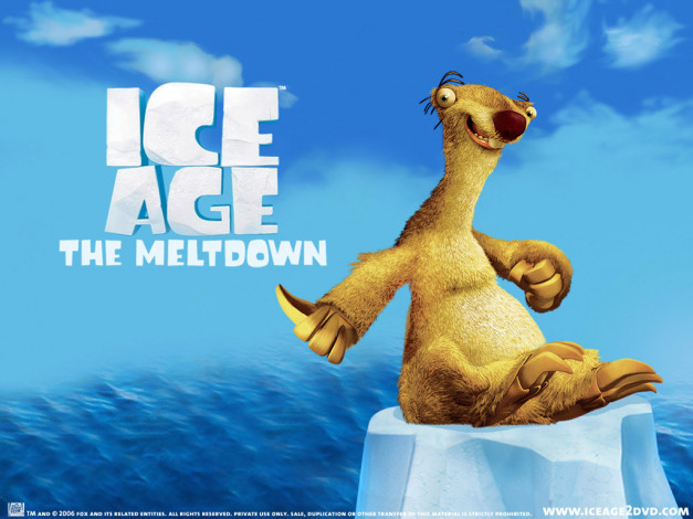 Обои картинки фото мультфильмы, ice, age, the, meltdown