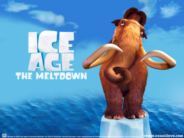 Обои картинки фото мультфильмы, ice, age, the, meltdown